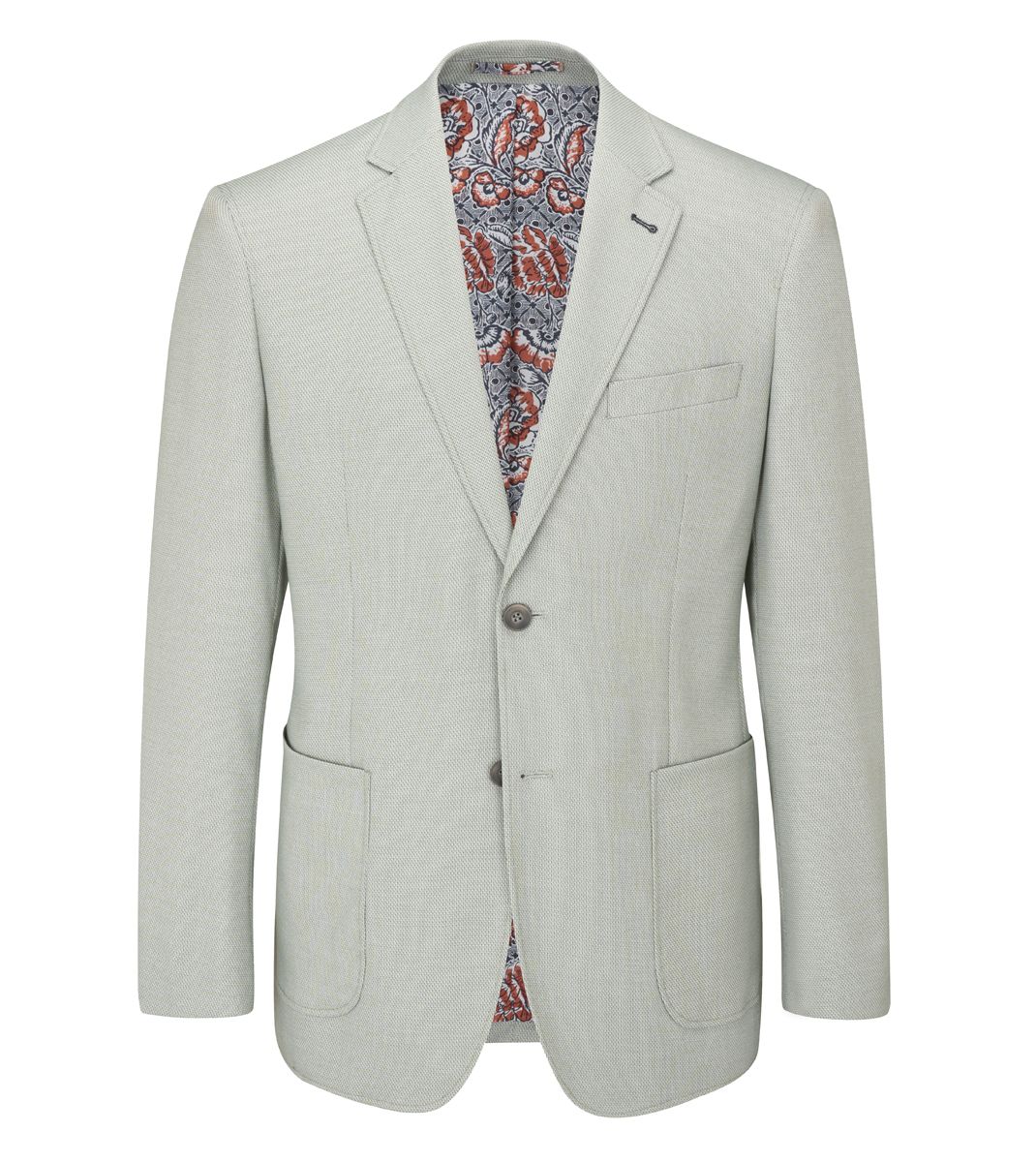 Harry Textured Jacket - Sage