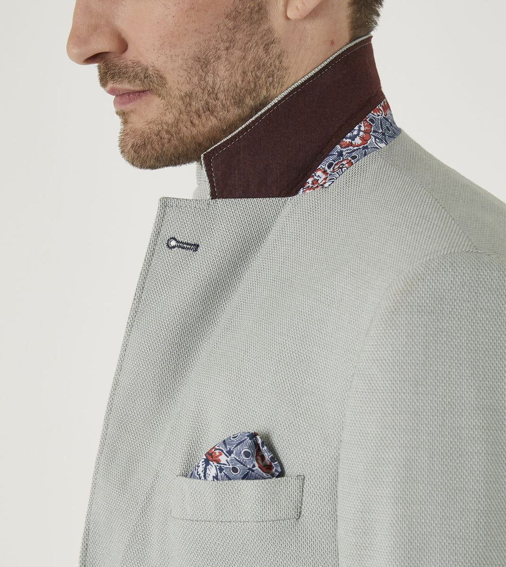 Harry Textured Jacket - Sage