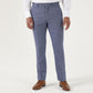 Jude Tweed Suit Trousers - Blue