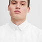 Pure-Cotton Long Sleeve Shirt - White