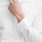 Pure-Cotton Long Sleeve Shirt - White