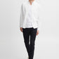 Pure-Cotton Long Sleeve Shirt - White