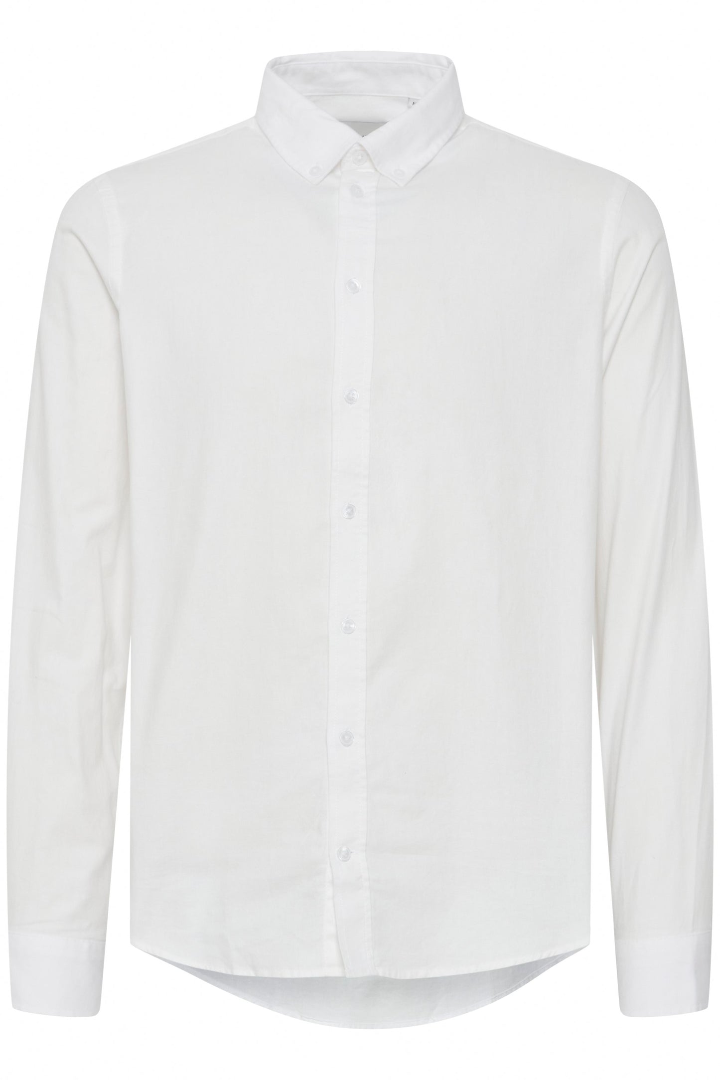 Pure-Cotton Long Sleeve Shirt - White