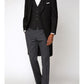Scott Black Herringbone Masonic Tailcoat
