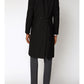 Scott Black Herringbone Masonic Tailcoat